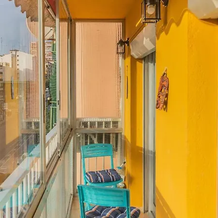 2br Flat - Aircon - 5 Min Walk To Beach Apartment Benidorm